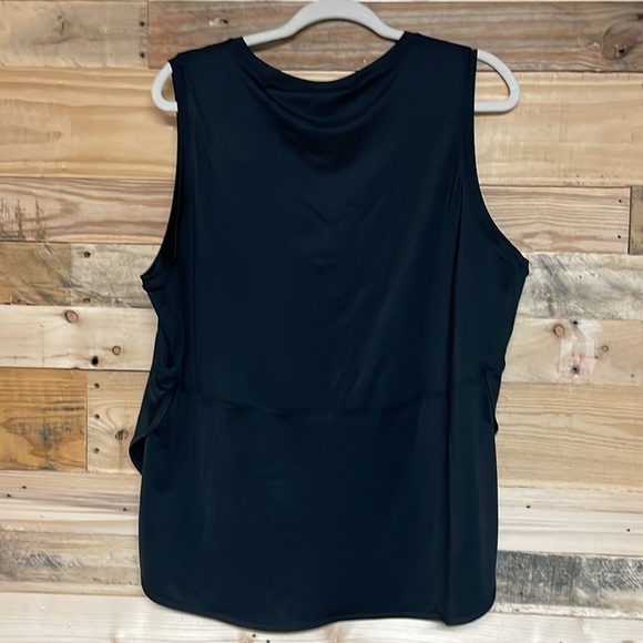 Joy Spels size XXL Sleeveless Athletic Workout and Lounge Black Stretchy Top - Picture 8 of 8